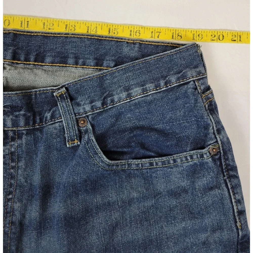 Levis 559 Relaxed Straight Jeans Mens 38x36 Blue Denim Medium Wash 01559-2765